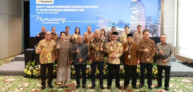 RUPSLB Setujui Maybank Indonesia Jadi Perusahaan Induk Konglomerasi Keuangan