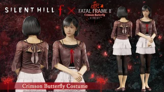 Kolaborasi SILENT HILL f dan FATAL FRAME II Hadirkan Kostum Baru Bertema Crimson Butterfly