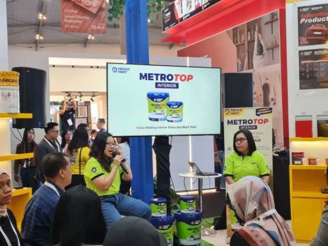 Atasi Jamur Hitam di Rumah, Pacific Paint Perkenalkan Metrotop Interior dengan Teknologi Anti-Black Mold