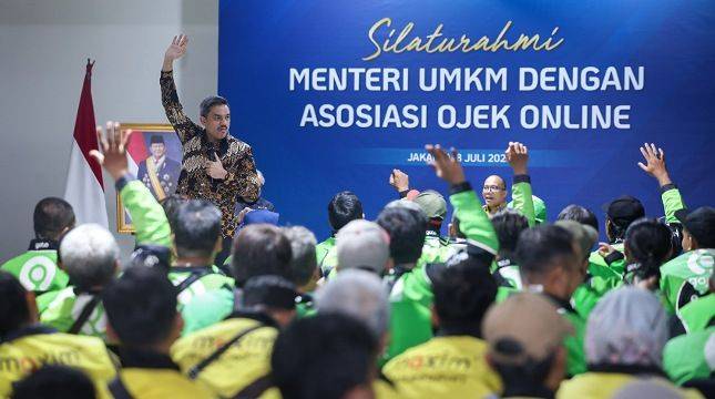 Menteri UMKM: Mayoritas Driver Ojol Pilih Jadi Pengusaha Mikro, Bukan Pekerja