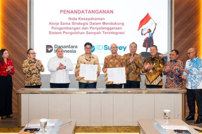 IDSurvey Gandeng Danantara Investment Management Perkuat Proyek Pengolahan Sampah Terintegrasi