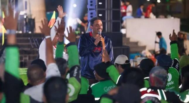 Rangkul Driver Ojol, Kementerian UMKM Gelar Nobar Piala Dunia