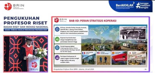 Lima Peneliti BRIN Paparkan Gagasan Strategis dalam Pengukuhan Profesor Riset