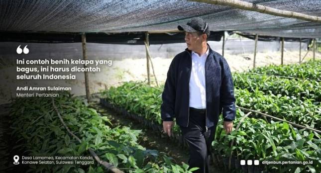 Genjot Hilirisasi, Kementan Siapkan 870 Ribu Hektare Perkebunan Bibit Unggul