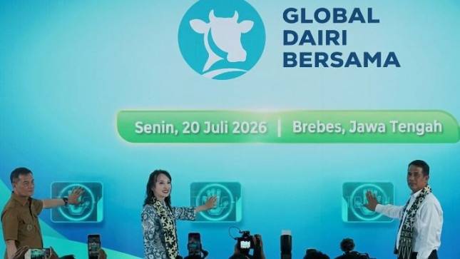 Investasi Raksasa Persusuan Dimulai di Brebes, Target Tambah 20 Persen Produksi Susu Nasional