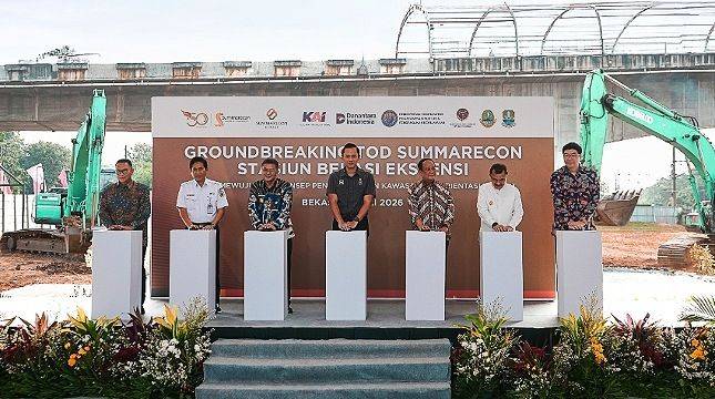 Diresmikan Menko AHY, Summarecon Mulai Bangun Stasiun Bekasi Ekstensi