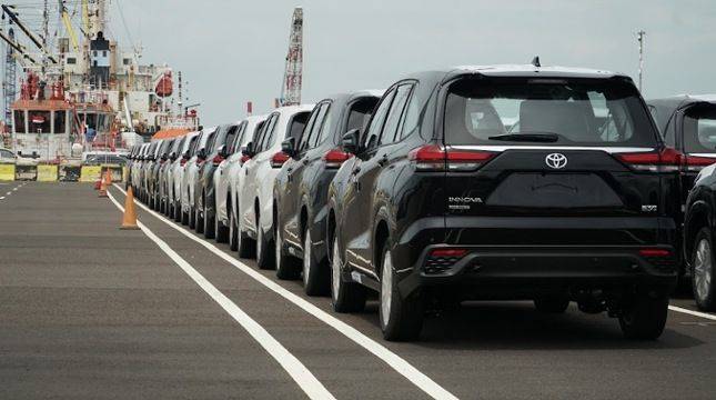 Toyota Makin Perkasa, Ekspor Mobil RI Tembus 145 Ribu