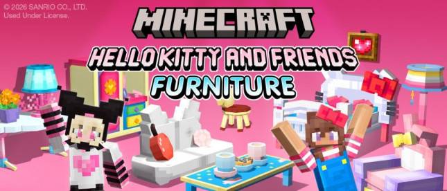 Minecraft: Hello Kitty and Friends Furniture
