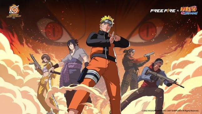 Free Fire x Naruto Shippuden
