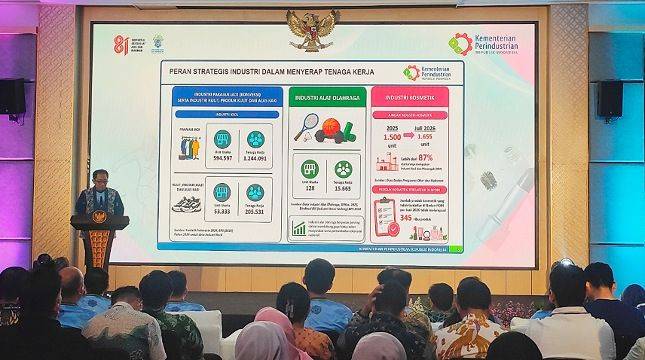 Kemenperin Genjot Industri Sportwear dan Kosmetik Bidik Pasar Rp58 Triliun