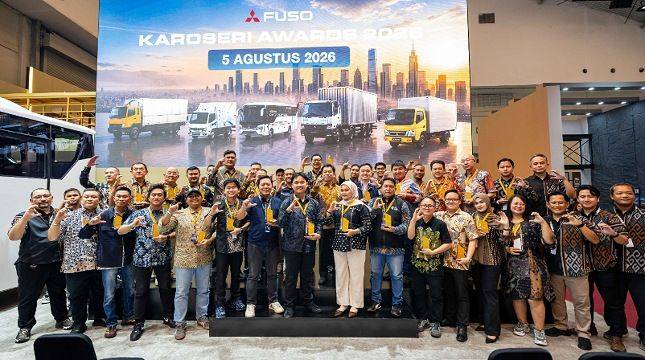 Mitsubishi Fuso Sertifikasi 34 Karoseri Nasional, Perkuat Standar Keselamatan Kendaraan Niaga