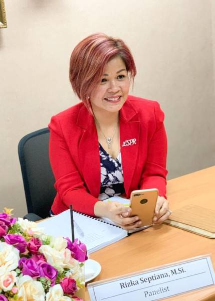 Rizka Septiana, Dosen Cantik Berdarah Palembang-Mewakili Asia Pasifik Sebagai&nbsp;&nbsp;Pengarah &nbsp;GMC IndustriALL Global Union periode 2026&ndash;2030