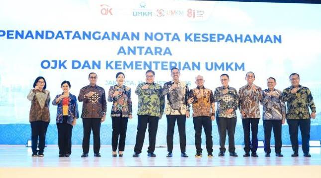 OJK Genjot Pembiayaan UMKM, Working Group Lintas Kementerian Segera Dibentuk