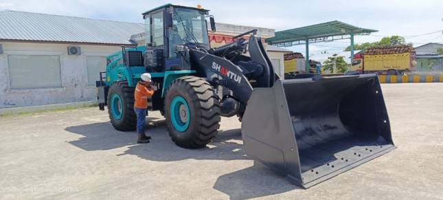 Kobexindo (KOBX) Kirim Perdana Wheel Loader Listrik Shantui LE60-X5, Perkuat Portofolio Alat Berat Ramah Energi