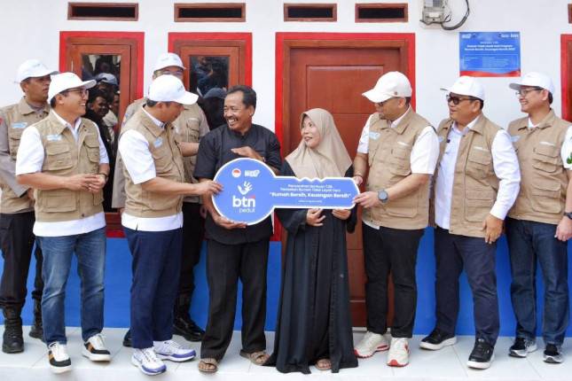 Wujudkan Rumah Layak bagi Keluarga Prasejahtera, BTN-PPATK Perbaiki 20 RTLH