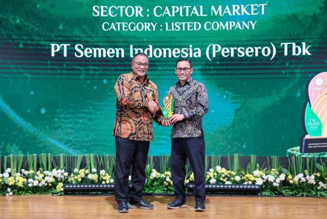 Inovasi Semen Hijau, &nbsp;SIG Capai Penurunan Emisi 21% dan Menangi ESG Award 2026