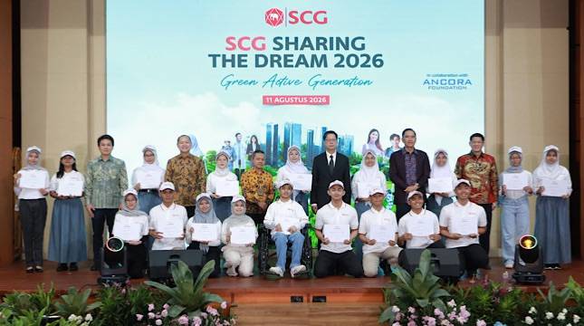 SCG Perkuat Komitmen Kembangkan Generasi Muda lewat Sharing the Dream 2026