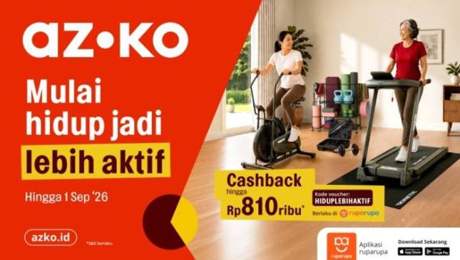 AZKO Ajak Masyarakat Hidup Lebih Aktif, Hadirkan Inspirasi Bergerak Setiap Hari