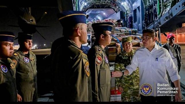Atas Instruksi Presiden, 253 Ton Logistik Telah Dikirim ke NTT