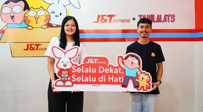 J&T Express Gandeng Tahilalats, Perkuat Kedekatan dengan Generasi Muda di Usia ke-11