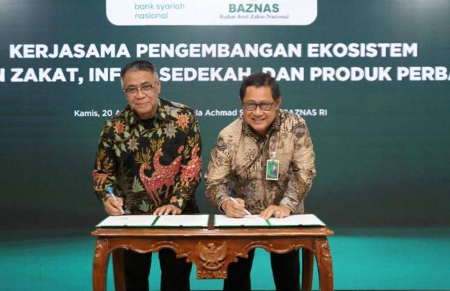 Kian Solid! Kolaborasi Bank BSN dan BAZNAS, ZIS Bakal Mudah Dibayar Lewat Bale Syariah