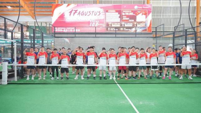  Keren! Padel Orozon Sukses Gelar Turnamen 17 Agustus, 108 Tim Ramaikan Turnamen Padel Terbesar di Batam