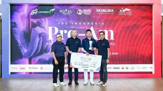 Xu Andi Juara The Indonesia Pro-Am 2026, Duet Suyasri-Moore Pertahankan Gelar Beregu