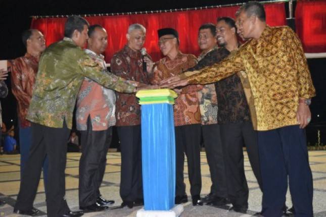 PUPR Mengembangkan Infrastruktur Hijau di Tarakan dengan Meresmikan Ruang Terbuka Hijau (RTH)