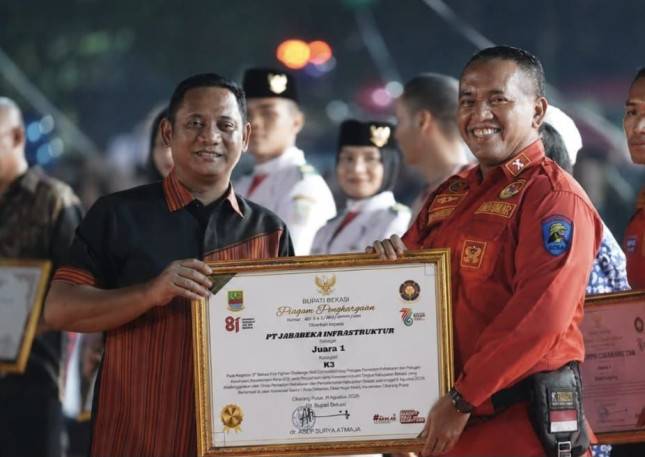 Jababeka Infrastruktur Borong Dua Penghargaan dari Pemkab Bekasi