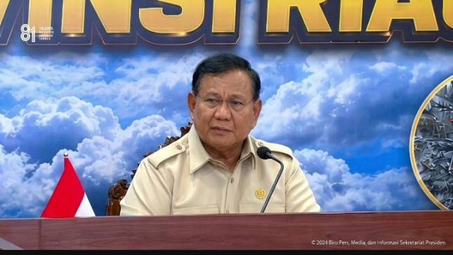 Tegas! Prabowo Minta Aparat Usut Korporasi Karhutla: Terindikasi, Cabut Izin