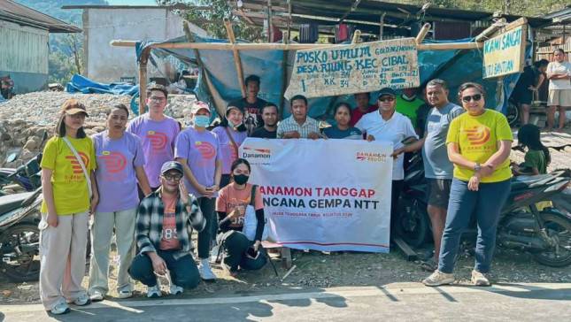 Danamon Salurkan Bantuan Kemanusiaan untuk Korban Gempa di Nusa Tenggara Timur