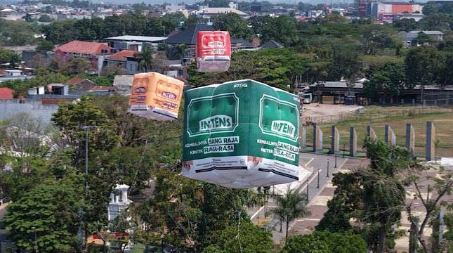 Balon &ldquo;INTENS&rdquo; Hadir di 10 Kota, Publik Dibuat Penasaran