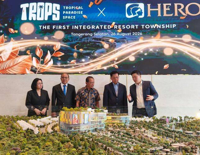 HERO Masuk Paradise Resort City, Hunian 60 Ha di Tangsel Ini Bakal Jadi Destinasi Lifestyle