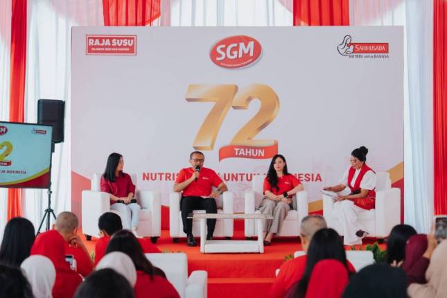 Sarihusada Rayakan 72 Tahun, Gandeng Raja Susu Edukasi Nutrisi di 17 Titik Jabodetabek