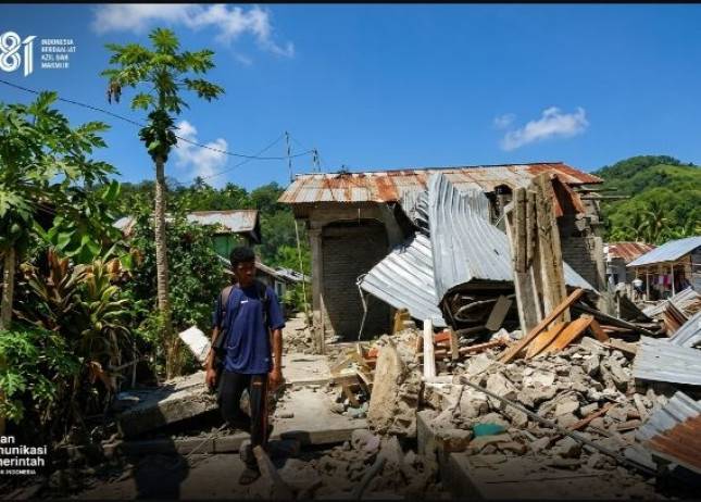 Pemerintah Siapkan Bantuan Stimulan Rumah Terdampak Gempa NTT hingga Rp30 Juta