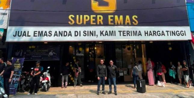 Super Emas Buka Cabang Ketujuh di Kebon Jeruk, Reza Darmawan Perkuat Layanan Jual Emas Bekas