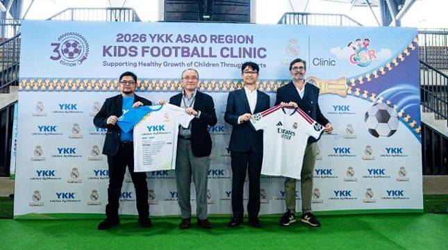 YKK Gandeng Real Madrid Foundation, 340 Anak Indonesia Ikuti Football Clinic