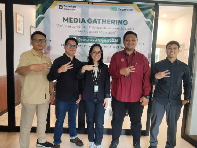 Pegadaian Kanwil IX Jakarta 2 Perkuat Kolaborasi Media untuk Dorong Literasi Investasi Emas