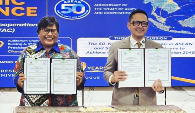  ASEAN-ID Academic Conference di President University Bahas 50 Tahun Perjalanan TAC Menuju ASEAN Community Vision 2045