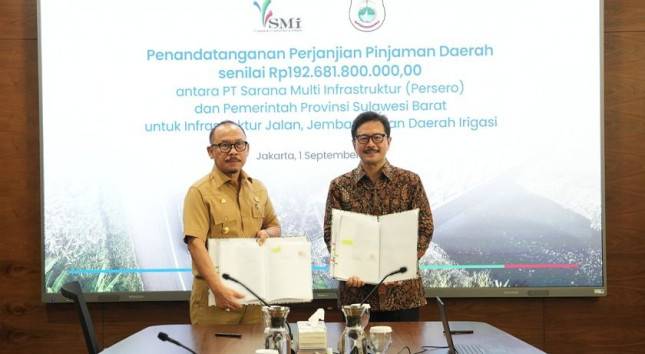 PT SMI Kucurkan Pembiayaan Rp192 Miliar untuk Infrastruktur Sulawesi Barat