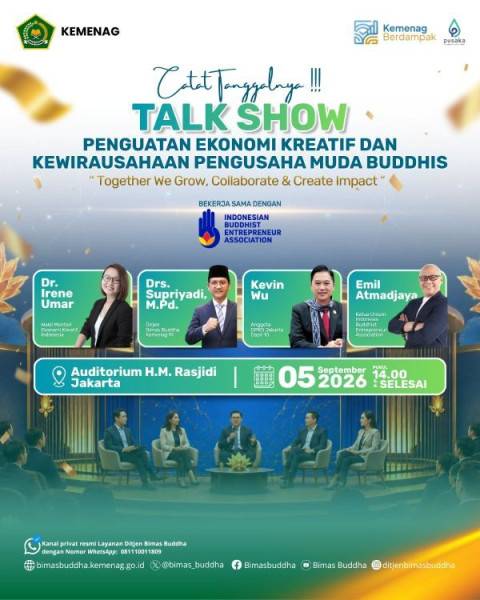  IBEA Diluncurkan, Wadah Pengusaha Buddhis Lintas Mazhab untuk Perkuat Ekonomi Kreatif