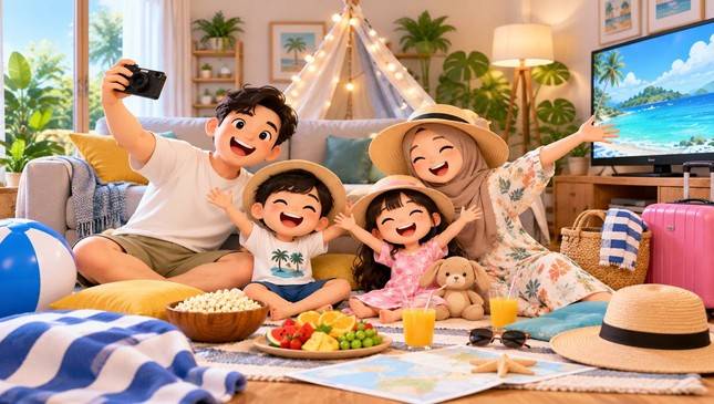 10 Permainan Seru untuk Liburan Nyaman di Rumah Bareng Anak