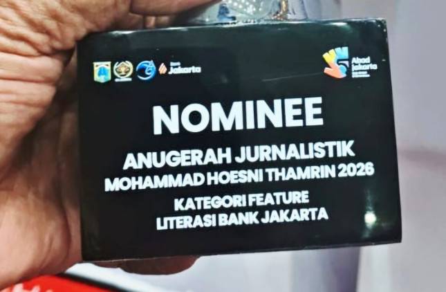 Feature industry.co.id Raih Anugerah Jurnalistik Mohamad Thamrin 2026 Kategori Literasi Bank Jakarta