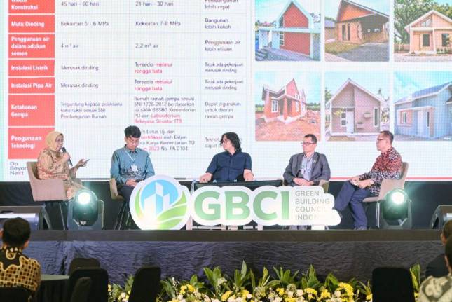 Top! Akselerasi Konstruksi Berkelanjutan,&nbsp;SIG Dorong Penggunaan Bahan Bangunan Rendah Emisi di Green Building Festival 2026 &nbsp; &nbsp;