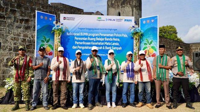 Mandiri Taspen & 3 BUMN Turun Tangan di Banda Neira, Bangun Ruang Belajar Hingga Fasilitas Sampah