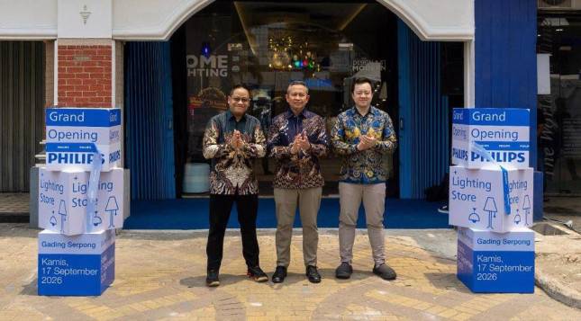 Philips Lighting Store Gading Serpong Hadirkan 200 Solusi Pencahayaan Hunian