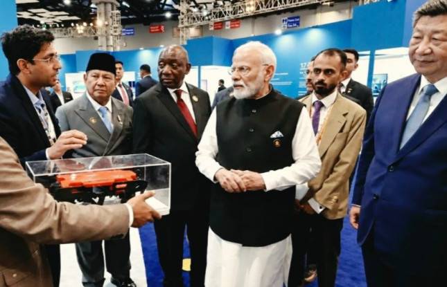 Drone Bawah Air EyeROV India Curi Perhatian di KTT BRICS