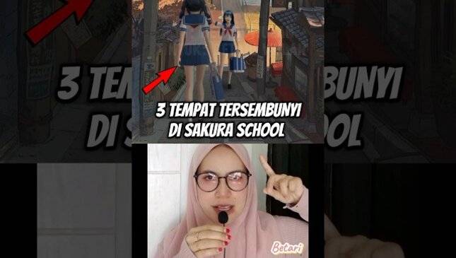 10 Easter Egg Tersembunyi di Sakura School Simulator yang Belum Kamu Temukan