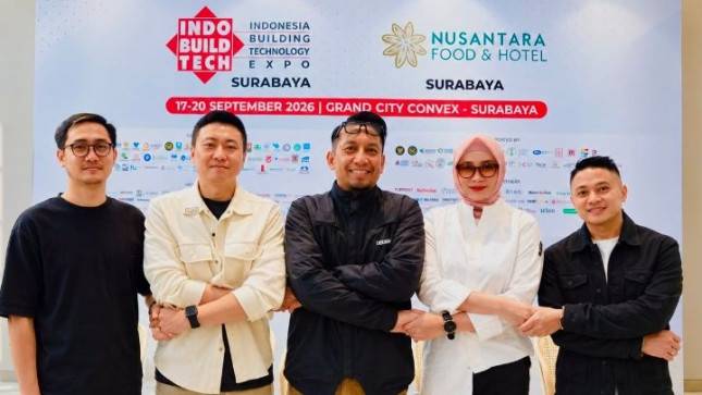 Kembali ke Surabaya, IndoBuildTech 2026 Bawa Inovasi Industri Bangunan Terbaru