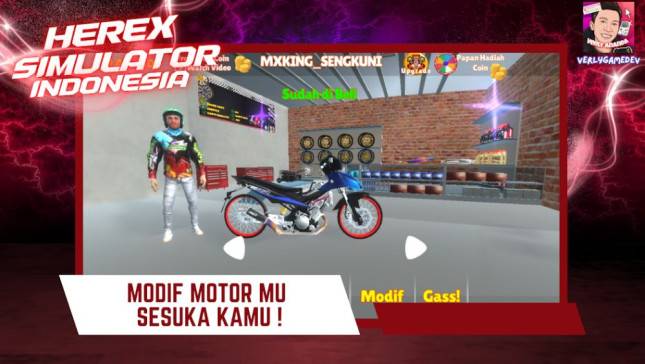 Herex Simulator Indonesia: Cara Bore Up Mesin Biar Lebih Kencang